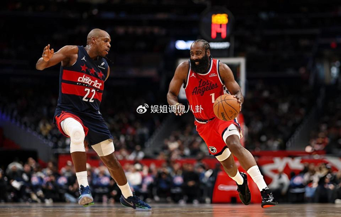 开云体最在线新网址-快船险胜奇才取6连胜！哈登狂砍36分7板9助 小卡缺席全队5人上双|萨尔|詹姆斯·哈登|保罗·乔治|卡林顿|科林斯_新浪体育_新浪新闻